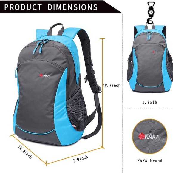 Hiking Backpack Laptop Backpack Casual Travel Daypack X002739Q7R - Picture 2 of 7